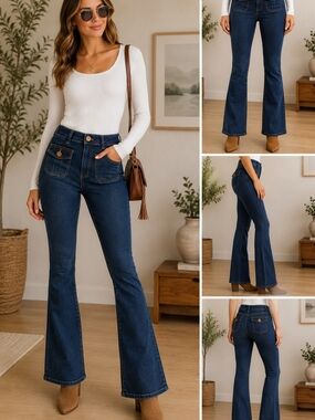 Loft Wide Leg Jeans